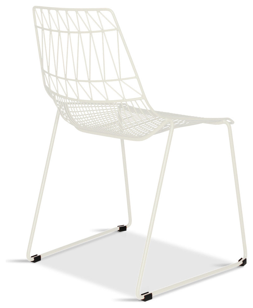 Ace Dining Side Chair, Matte White