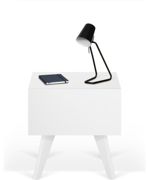 Mara Night Stand, Pure White