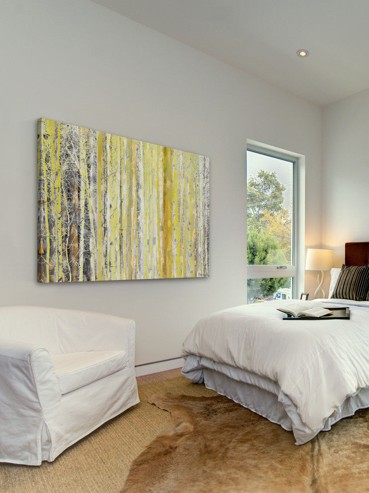 "Aspen Forest" Fine Art Canvas Print, 36"x24"