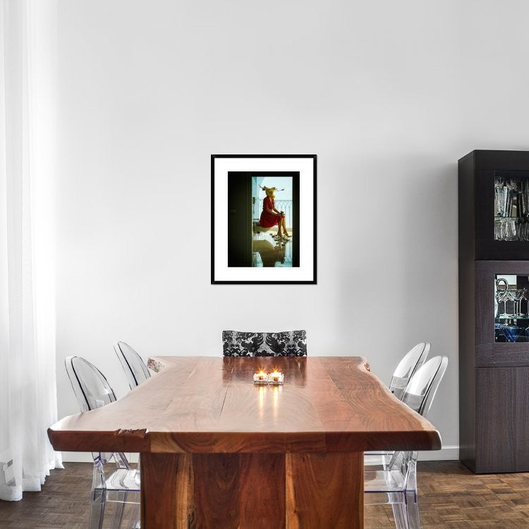 "Finishing Shot" Framed Digital Print by Ambra, 24"x30"
