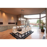 Catana 8L Linear Chandelier Oil Rubbed Bronze