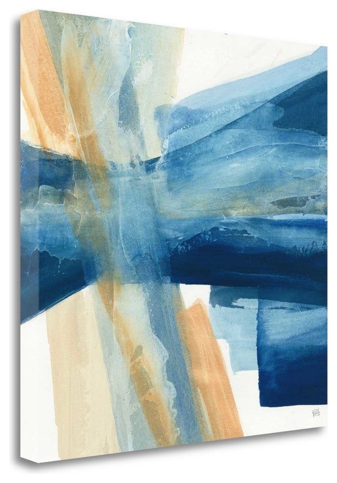 "Indigo II" By Chris Paschke, Giclee Print on Gallery Wrap Canvas, Ready to Hang