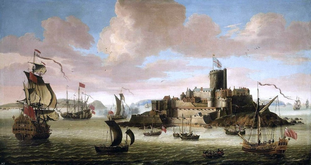 Jacob Knyff An English Ship Wall Decal