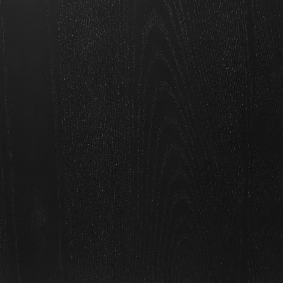 Hayes Night Stand / Side Table, Black, Black