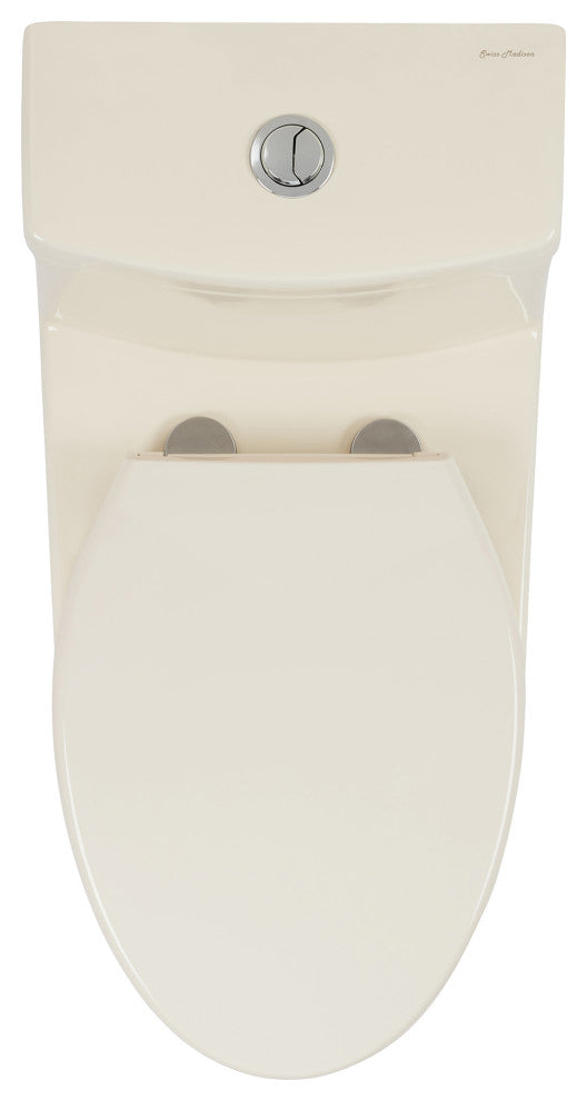 Virage One Piece Elongated Dual Flush Toilet 0.8/1.28 gpf, Bisque