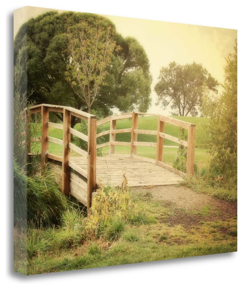 "Sunday Stroll" By Sylvia Coomes, Giclee Print on Gallery Wrap Canvas