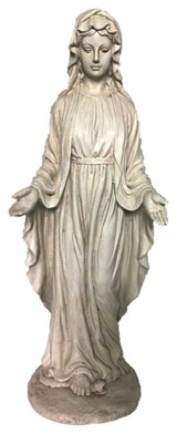 30" Cold Cast Virgin Mary