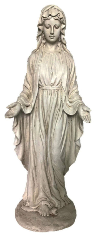 30" Cold Cast Virgin Mary