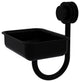 Venus Wall Mount Soap Dish With Dotted Accents, Matte Black