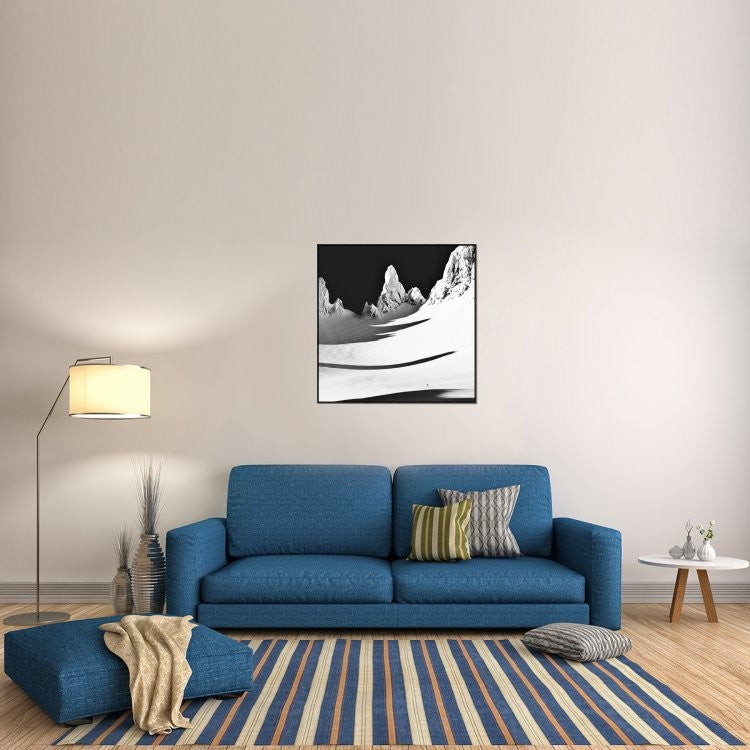 "Small And Big" Framed Canvas Giclee by Asmund Keilen, 37x37"