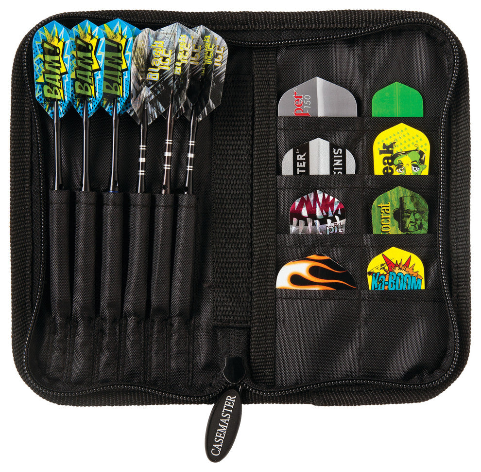 Deluxe Black Nylon Dart Case