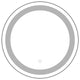 24 inch Round Frameless Anti-Fog Wall Mounted LED Bathroom Vanity Mirror