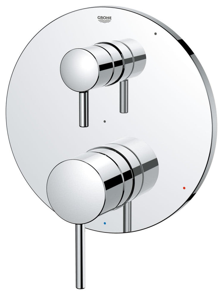 Grohe 29 423 Timeless Two Function Pressure Balanced Valve Trim - Starlight