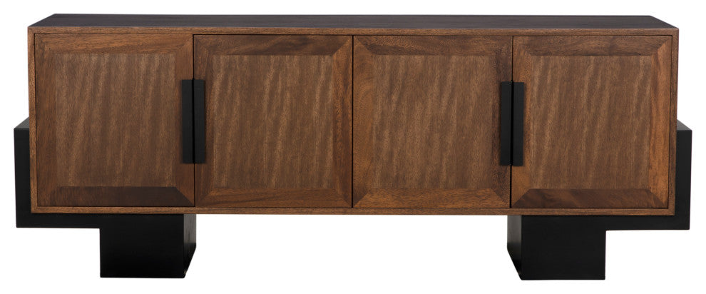 NOIR Furniture Phoenix Sideboard, Dark Walnut