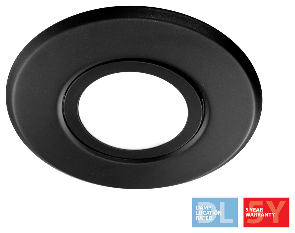 LED Adjustable Downlight Kit for 5" or 6" Housings, Black, 3000k