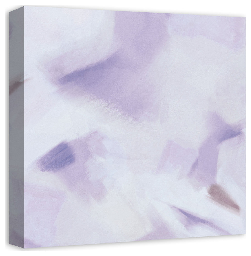 Summer Sunbeams Purple 16x16 Canvas Wall Art