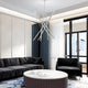 Livex Lighting Soho 12 Light Brushed Nickel Chandelier