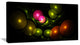 Multi Color 3D Surreal Circles, Abstract Wall Art Canvas, 32x16