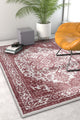 Well Woven Kasper Dazzling Traditional Medallion Rose Soft Area Rug