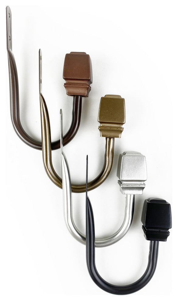 Nona Curtain Holdback Pair, Cocoa