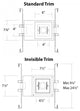 Silo LED Multiple Single-Light IC-Rated Airtight Housing, Light and 3000K, White