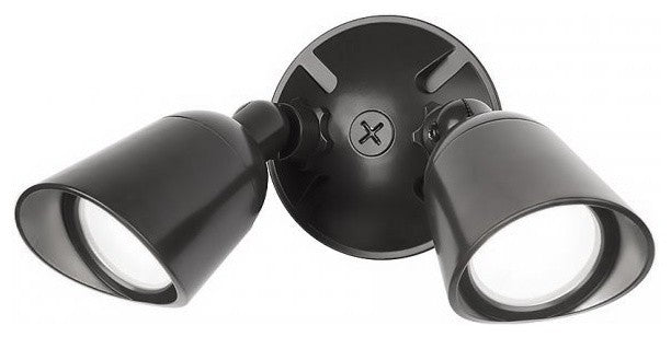 Endurance Double Spot LED Spot-Light 5000K Cool White, Architectural Black