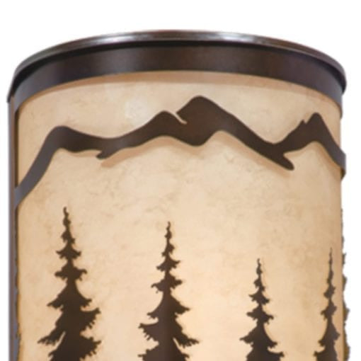 Yosemite 8-in Tree Wall Light Burnished Bronze