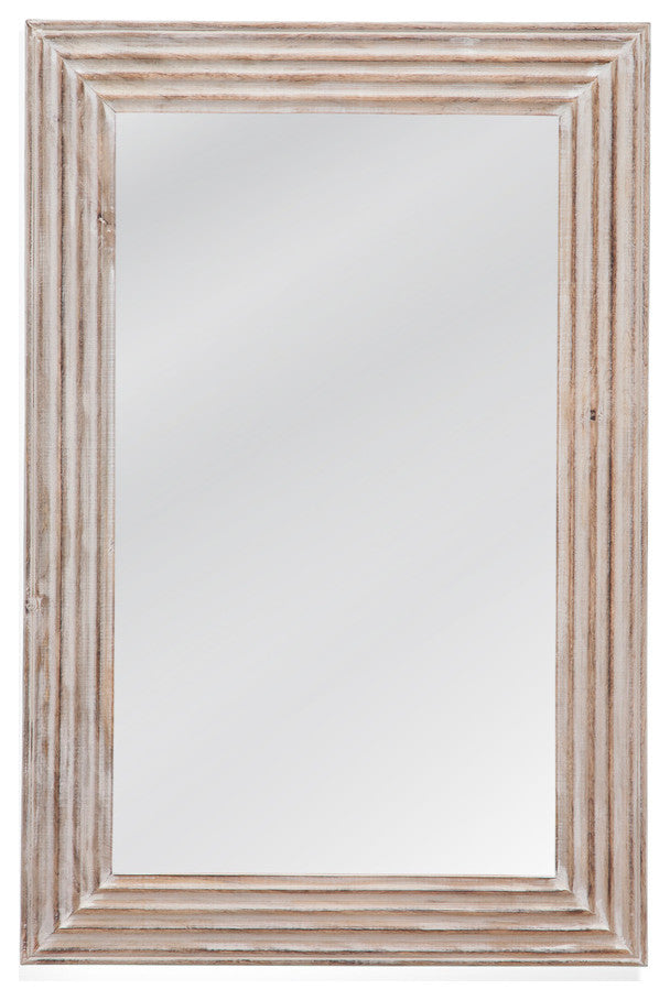 Prichard Wall Mirror - White Burnt