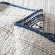 Floral Patchwork, Queenilted Coverlet Bedspread Set, Denim Blue, Twin