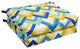 20"X19" Patterned Outdoor Chair Cushions, Set of 2, Resort Cornsilk