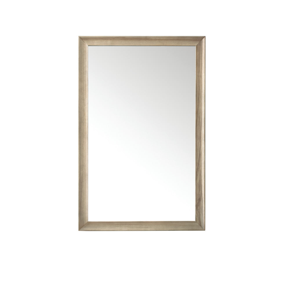 Glenbrooke 26" Mirror, Whitewashed Oak