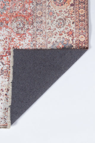 Momeni Chandler Cotton Polyester Traditional Red Rug 7'6" X 9'6"