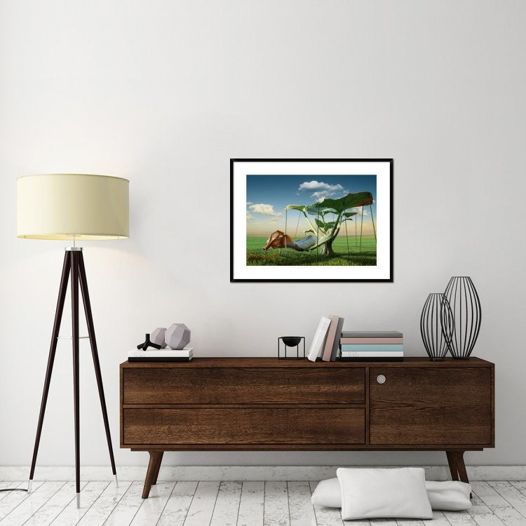 "Untitled" Framed Digital Print by Radoslav Penchev, 38"x29"