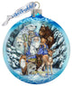 The Animal Whisperer Glass Ornament Limited Edition