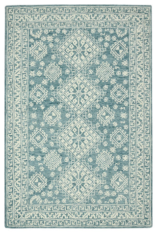 Boscage Ilford Area Rug, Blue, 5' x 7'6", Geometric
