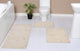 Modesto Bath Rug Bath Rugs Set, 3-Piece Set With Runner, Ivory