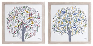 Framed Tree Print, 2-Piece Set