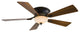 Minka Aire F711-DRB Flush Mount Ceiling Fan Delano Ii Dark Restoration Bronze