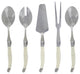 5-Piece Laguiole Hostess Set, Faux Ivory by French Home