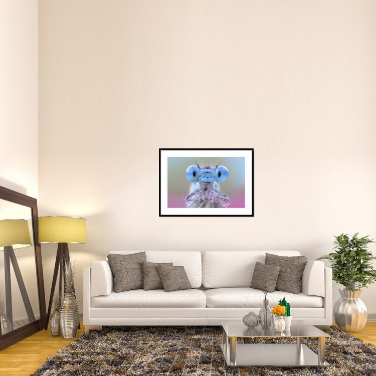 "Damigella" Framed Digital Print by Ghizzi Panizza Alberto, 44x32"