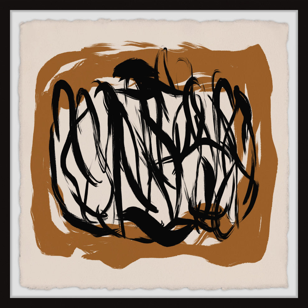 "Lonely Dimension" Framed Painting Print, 12x12