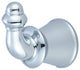 Del Mar Robe Hook, Polished Chrome