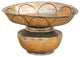 19th Century Silvering Copper Water Bowl