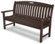 Polywood Nautical 60" Bench, Mahogany