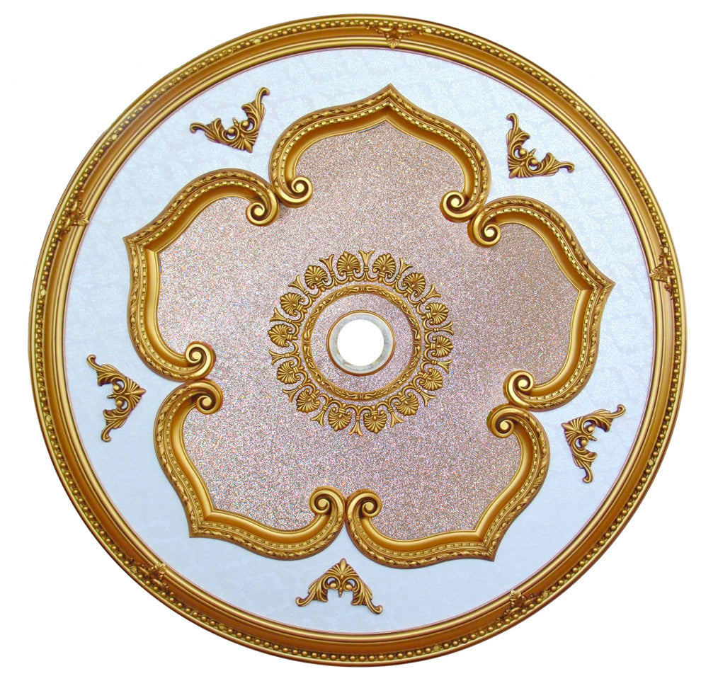 Artistry Lighting, Round 51" Antique Gold Ceiling Medallion (ART13-F-052)