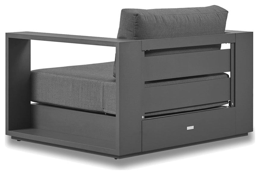 Modern Outdoor Swivel Armchair | Andrew Martin Bora