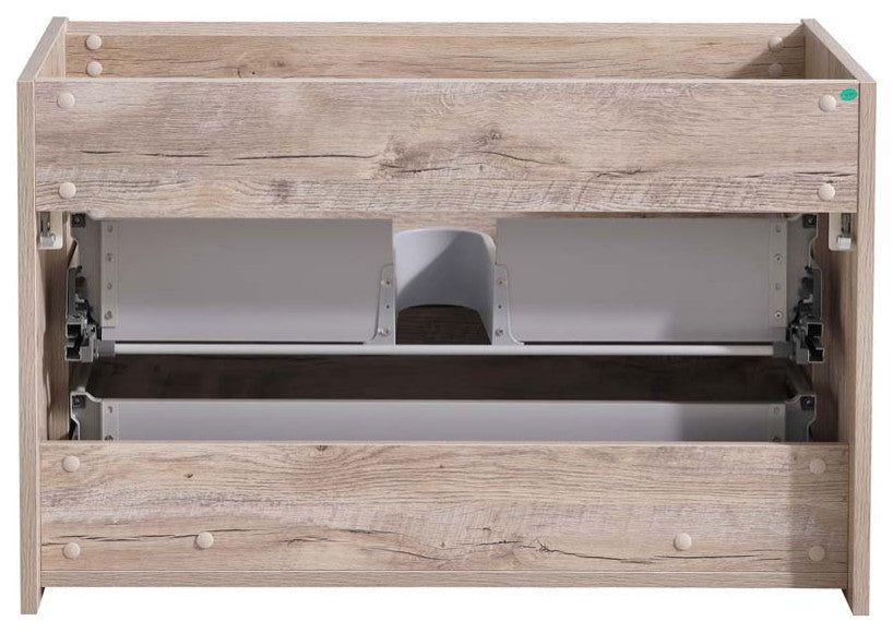 Fresca Catania 36" Natural Wood Wall Hung Cabinet
