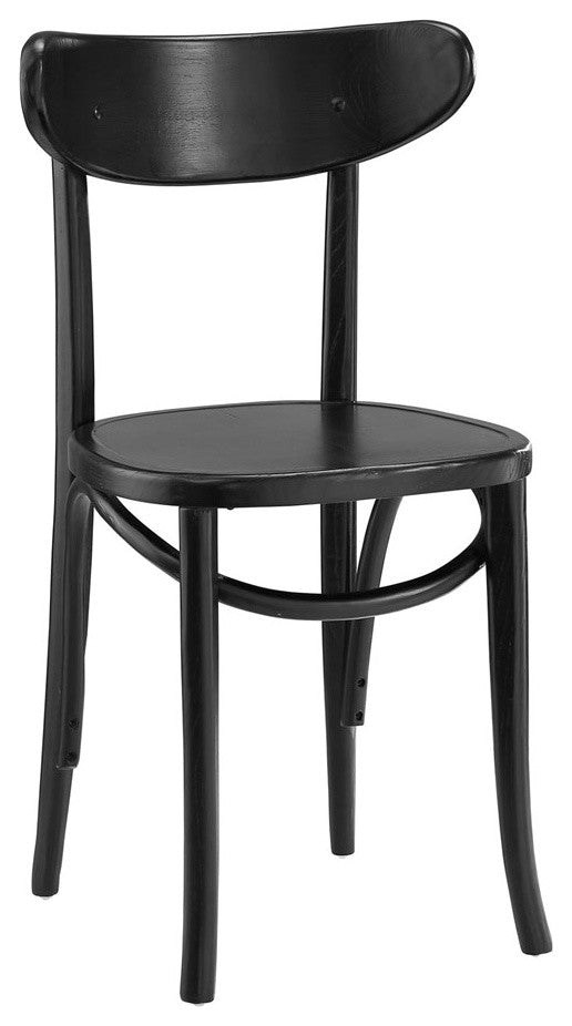 Modern Black Skate Dining Side Chair