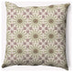 20" x 20" Sun Tile Indoor/Outdoor Polyester Throw Pillow, Olive