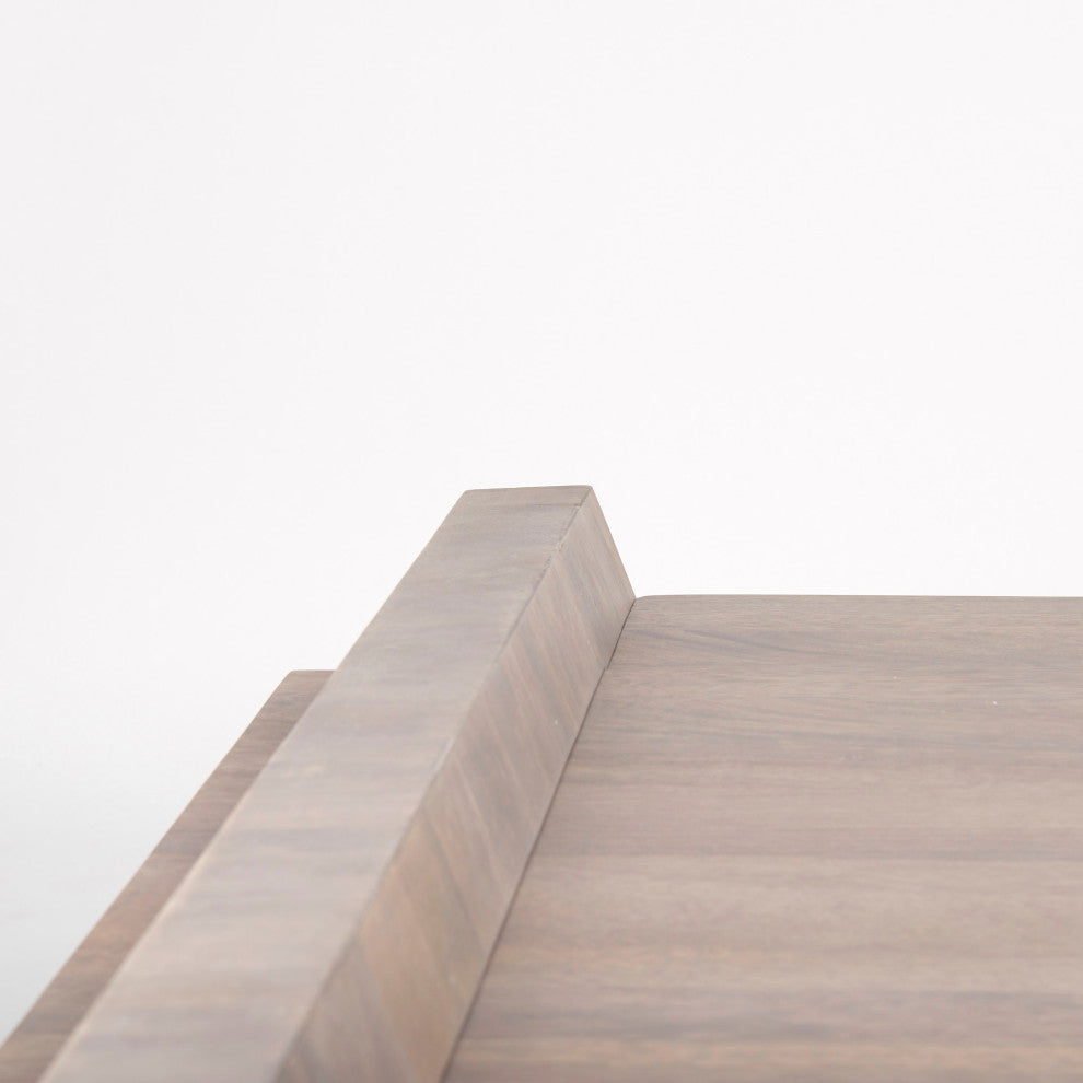 Elaine II Light Brown Solid Wood Coffee Table